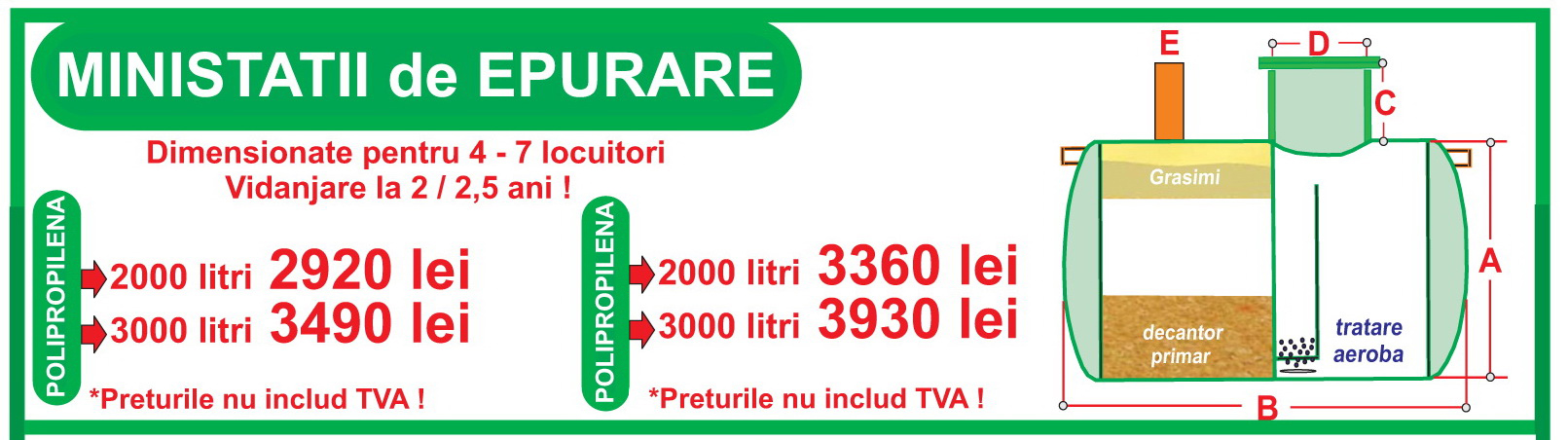 oferta statii de epurare